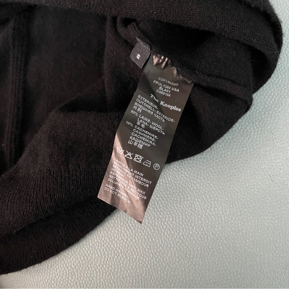 The Kooples Rock Cashmere Blend Cut Out Sweater - Picture 6 of 6